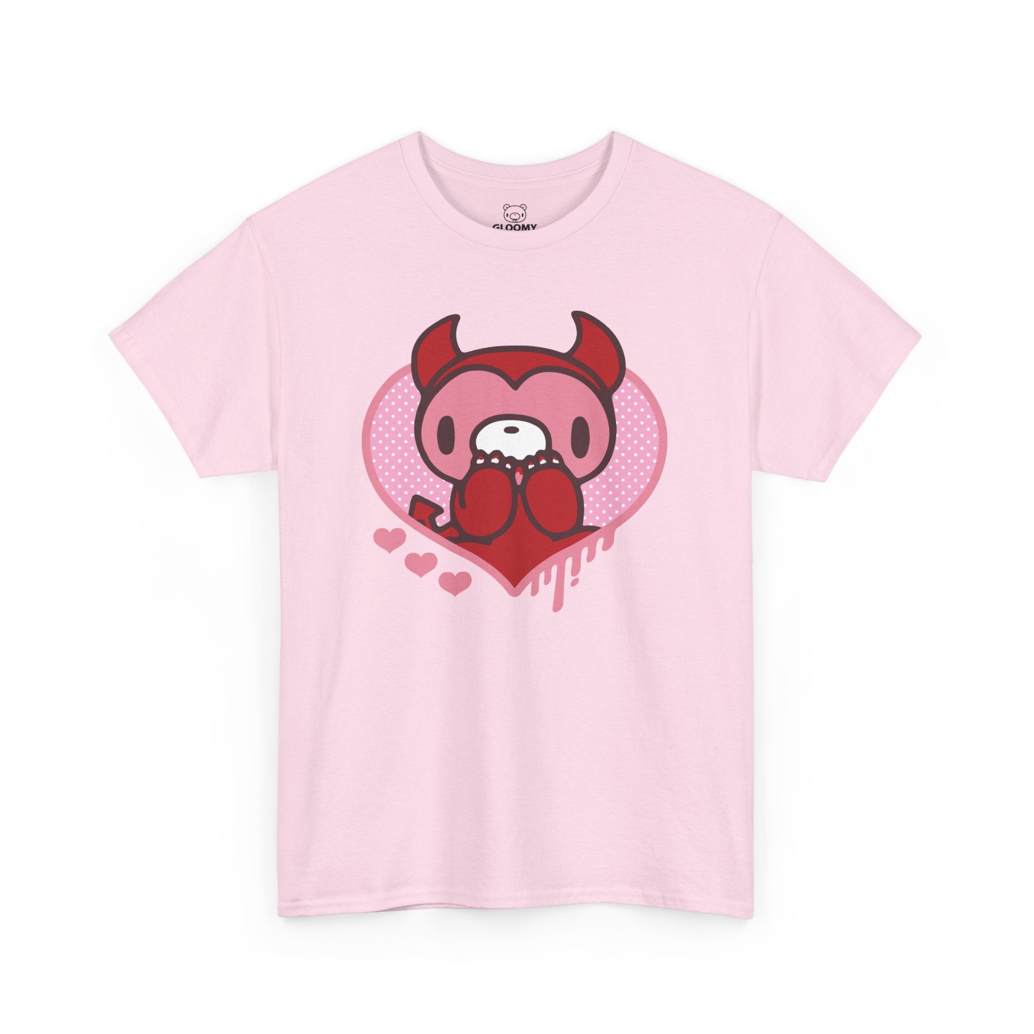 Valentine's Day Devil Gloomy Bear Tee